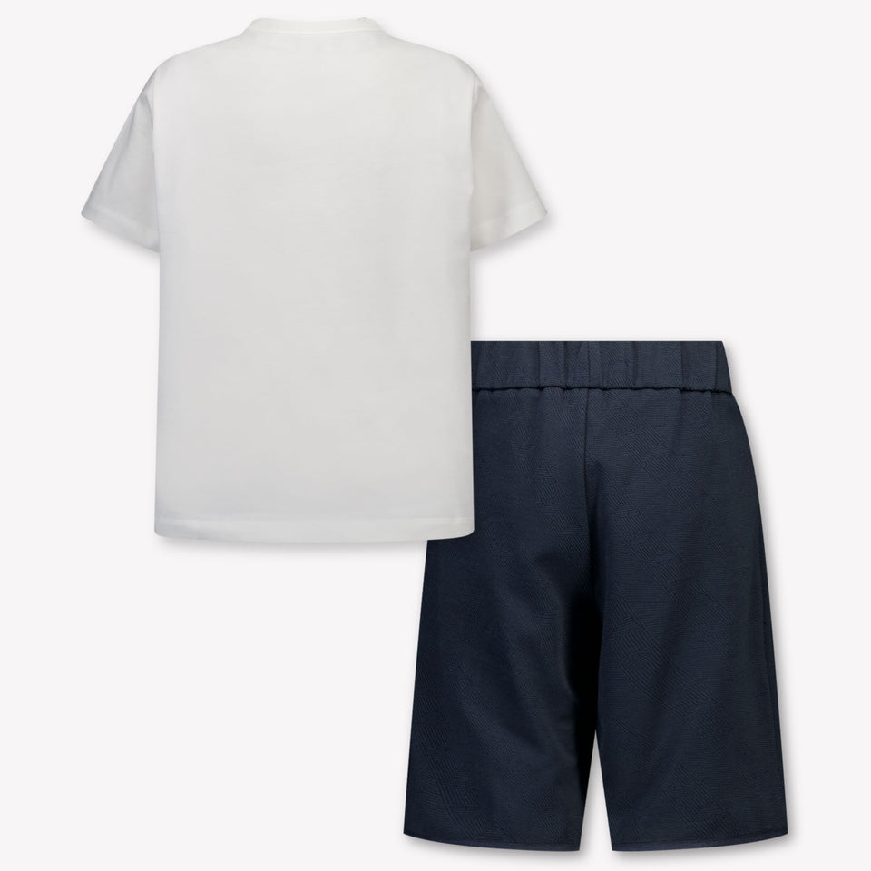 Armani Kids Boys Set In Navy