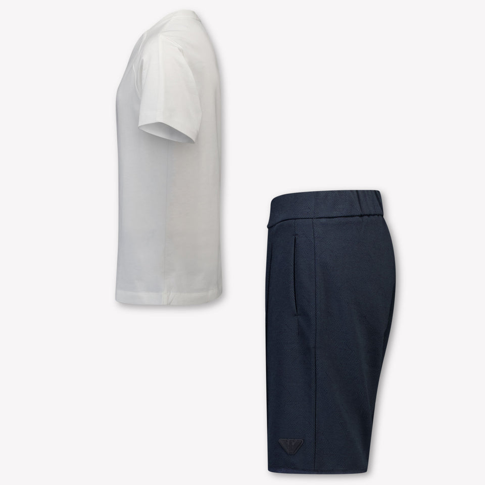 Armani Kids Boys Set In Navy