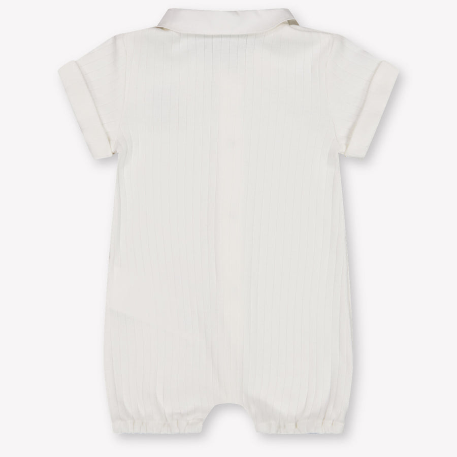 Moschino Baby Boys Bodysuits in OffWhite
