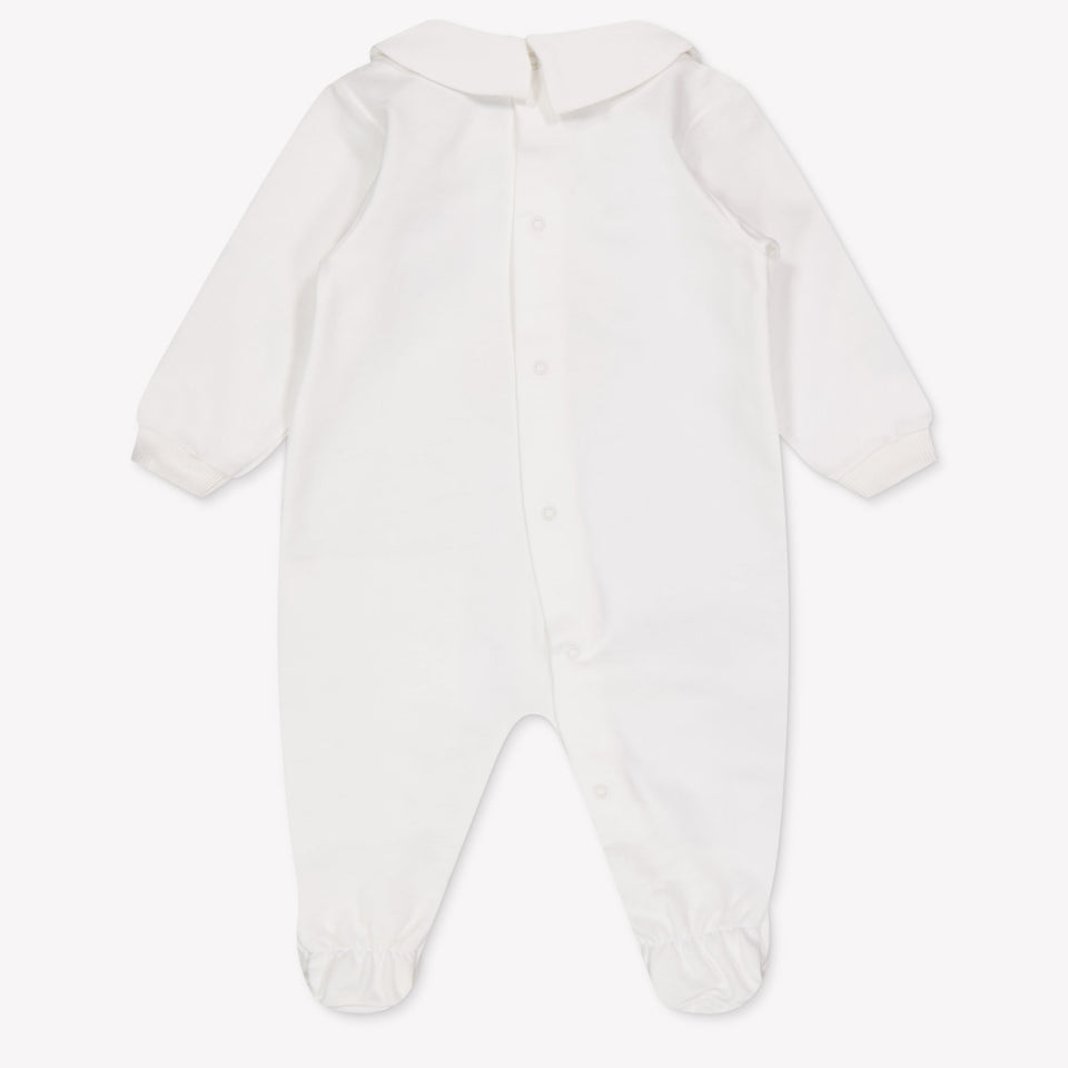 Moschino Baby Unisex Bodysuits in OffWhite