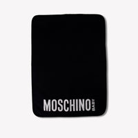 Moschino Baby Unisex Diaper Bag In Black