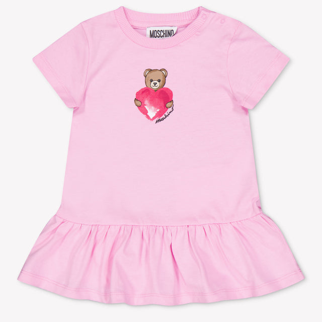 Moschino Baby Meisjes Jurk In Roze