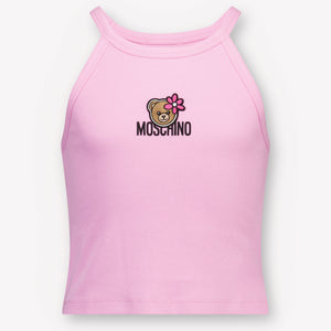 Moschino Kids Girls T-Shirt In Pink