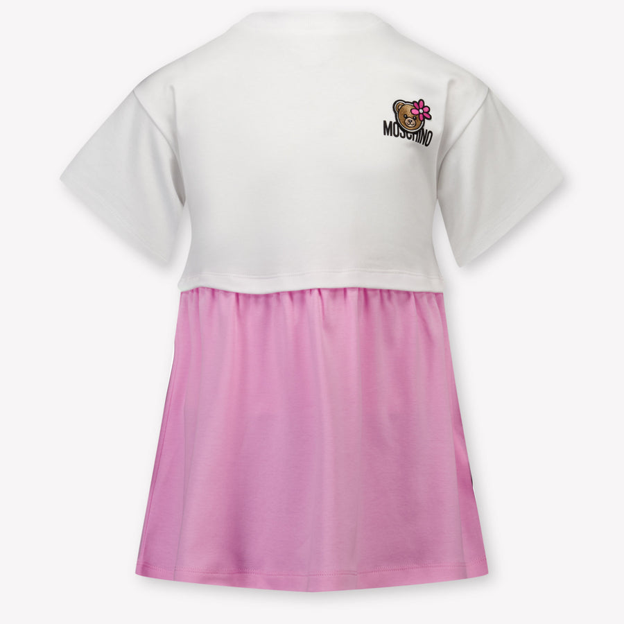 Moschino Kids Girls Dress In Pink