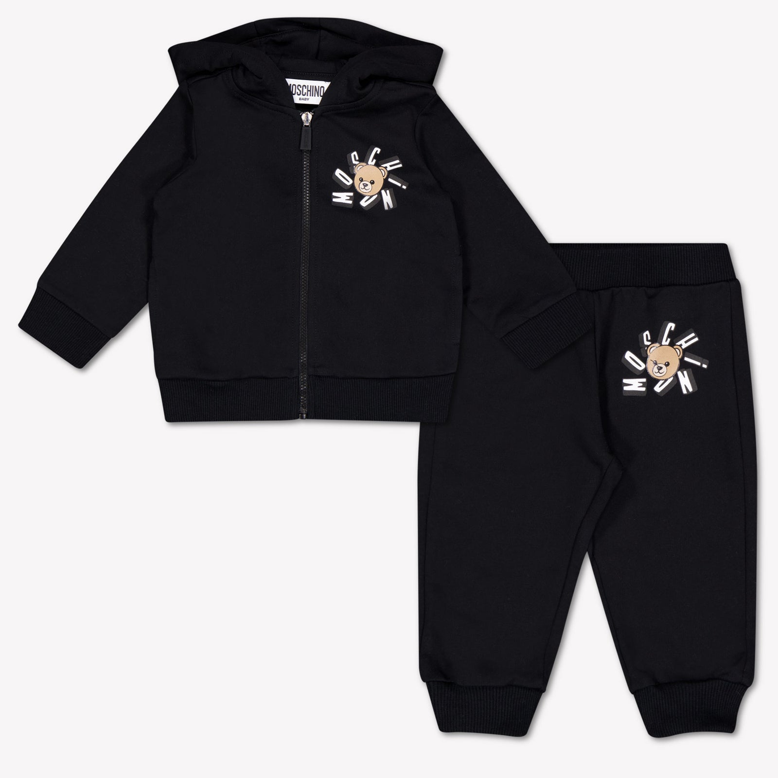 Moschino Baby Boys Jogging suit In Black