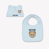 Moschino Baby Unisex Accessories in Light Blue