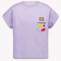 Moschino Kinder Meisjes T-Shirt In Lila