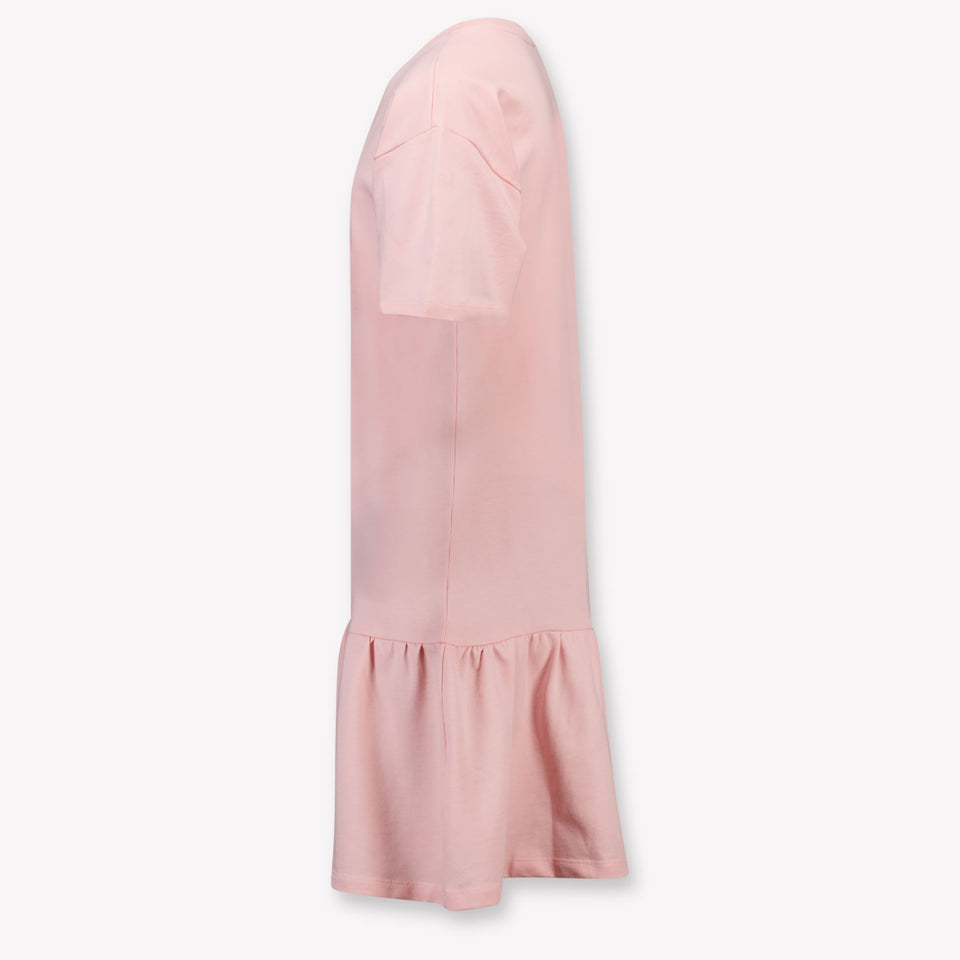 Moschino Kinder Meisjes Jurk In Licht Roze