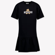 Moschino Kinder Meisjes Jurk In Zwart