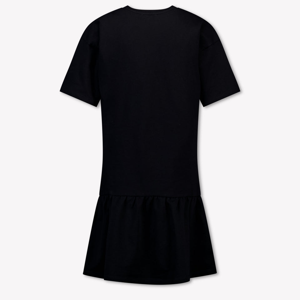 Moschino Kinder Meisjes Jurk In Zwart