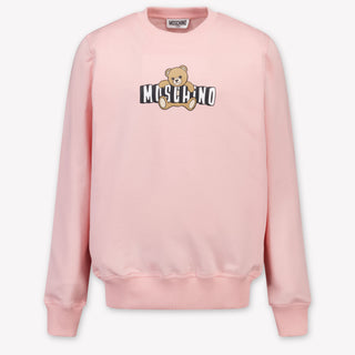 Moschino Kids Unisex Sweater In Light Pink