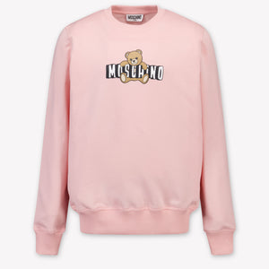 Moschino Kids Unisex Sweater In Light Pink