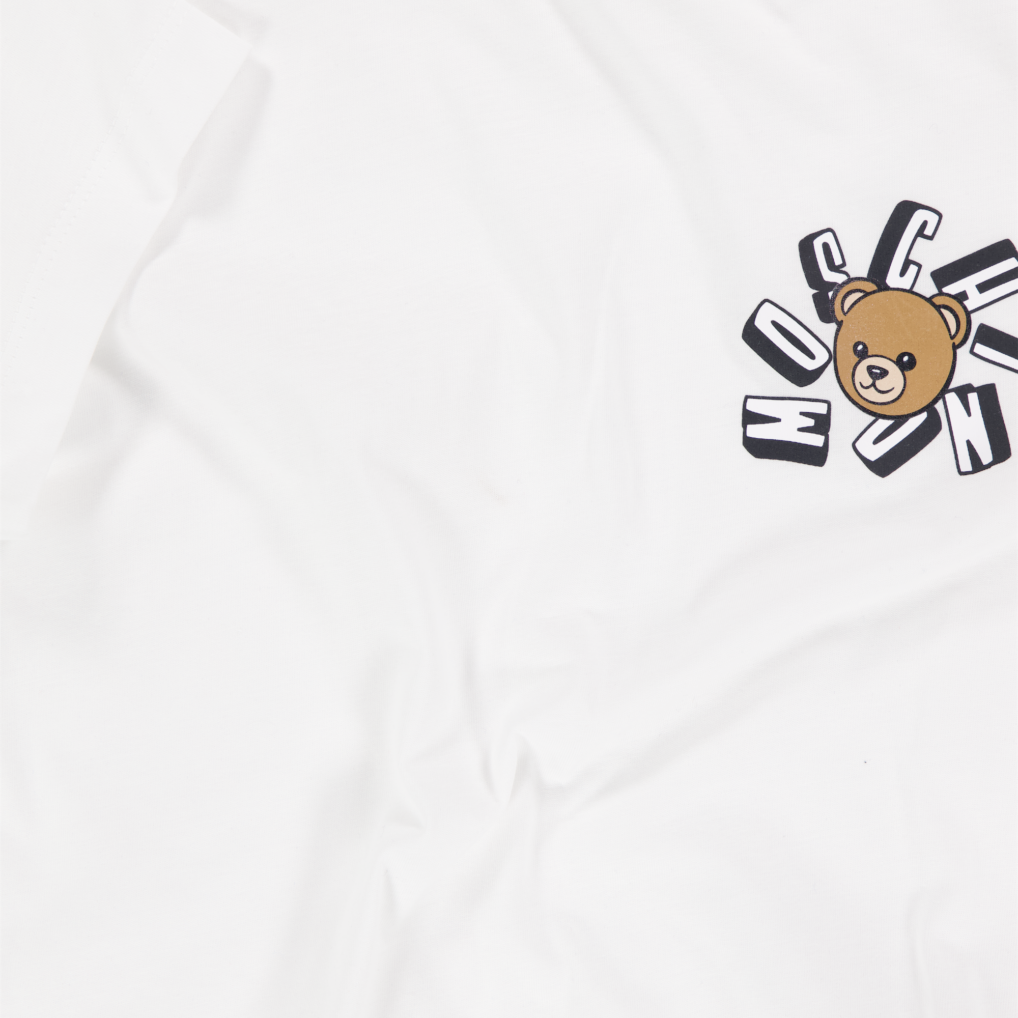 Moschino Kids Boys T-Shirt In White