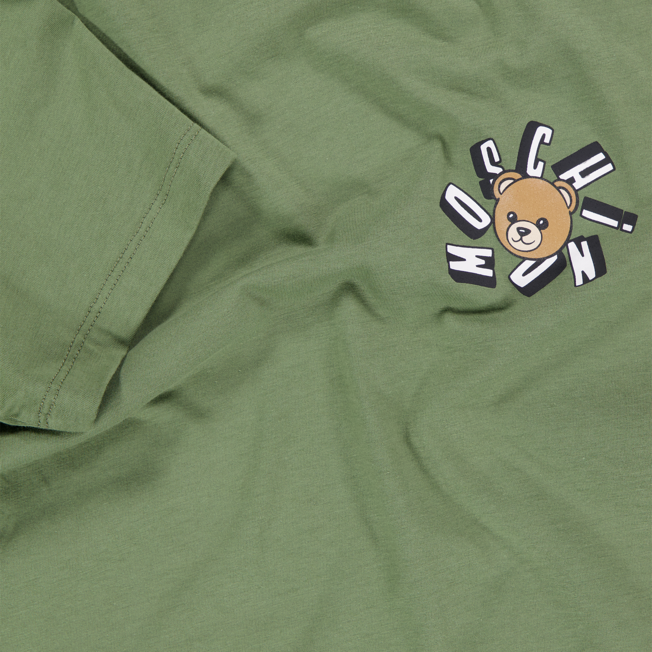 Moschino Kinder Jongens T-Shirt In Army