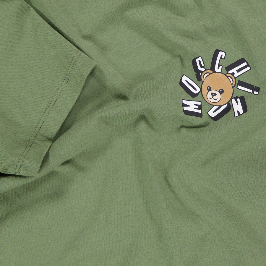 Moschino Kinder Jongens T-Shirt In Army