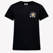 Moschino Kinder Jongens T-Shirt In Zwart
