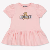 Moschino Baby Girls Dress In Light Pink