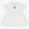 Moschino Baby Girls Dress In White