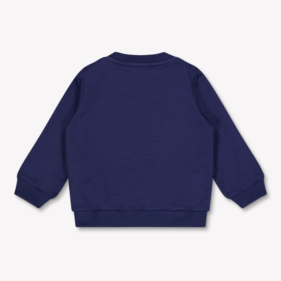 Moschino Baby Boys Sweater In Navy