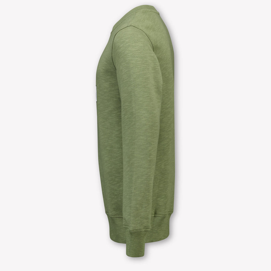 Moschino Kinder Unisex Trui In Army