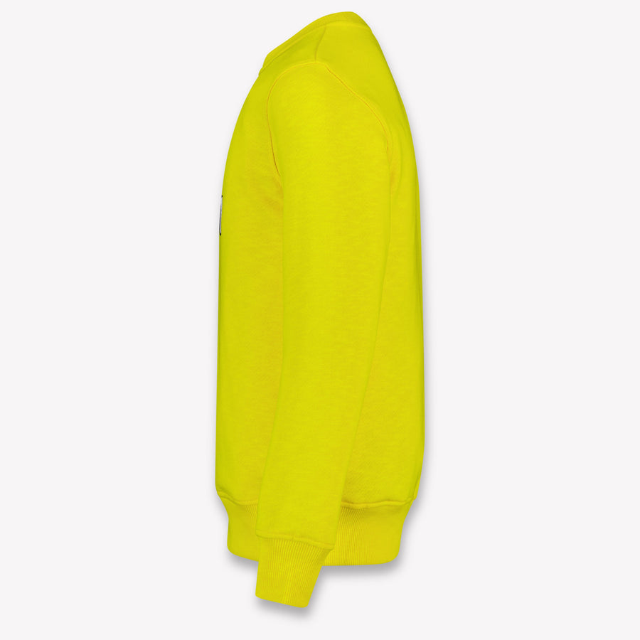Moschino Kids Unisex Sweater In Yellow