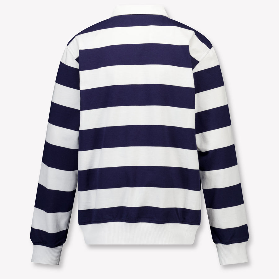 Moschino Kids Boys Sweater In Navy