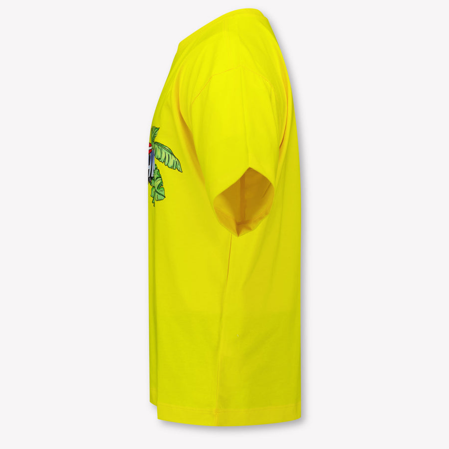 Moschino Kinder Jongens T-Shirt In Geel