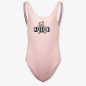 Moschino Kids Girls Swimwear In Light Pink