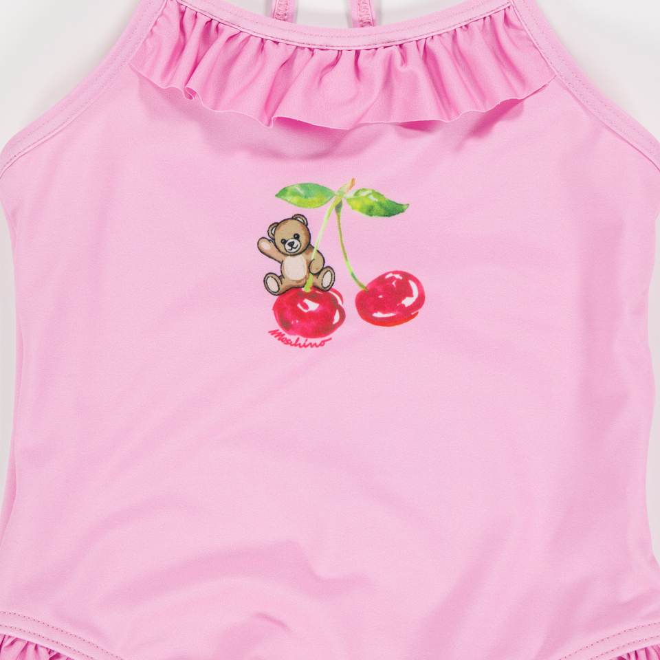 Moschino Baby Meisjes Zwemkleding In Roze