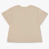 Moschino Baby Unisex T-Shirt In Beige