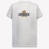 Moschino Kinder Unisex T-Shirt In Wit