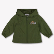 Moschino Baby Unisex Summer jacket In Army