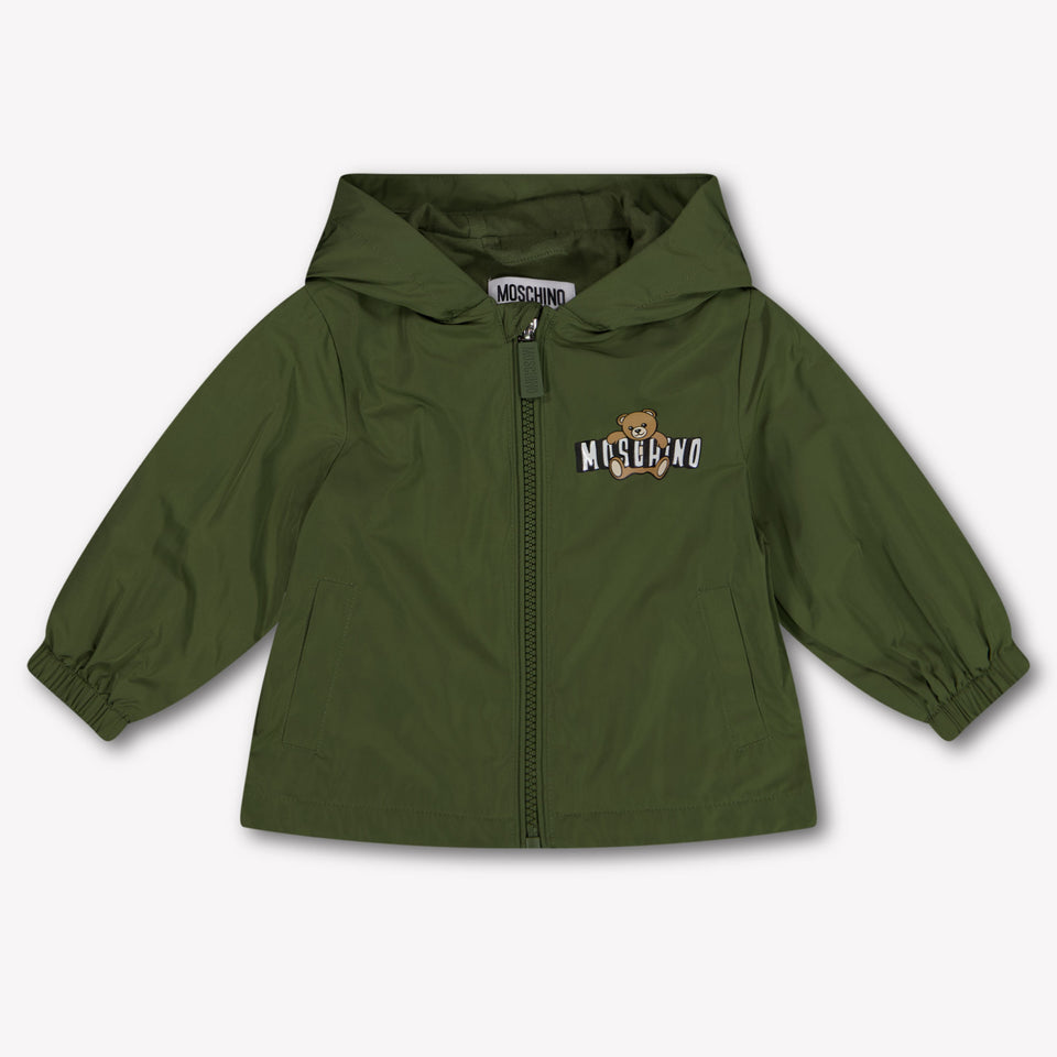 Moschino Baby Unisex Summer jacket In Army