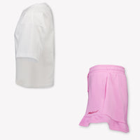 Moschino Kids Girls Set In White