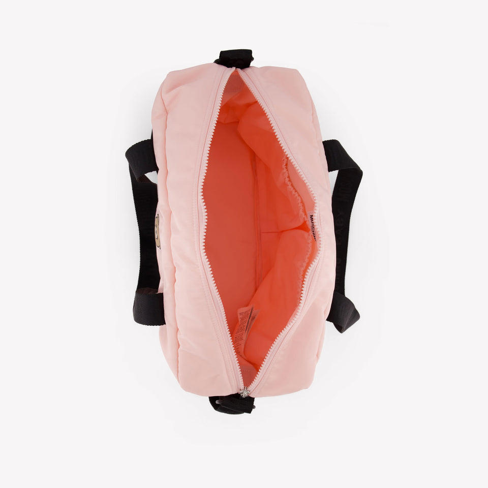 Moschino Baby Unisex Luiertas In Licht Roze