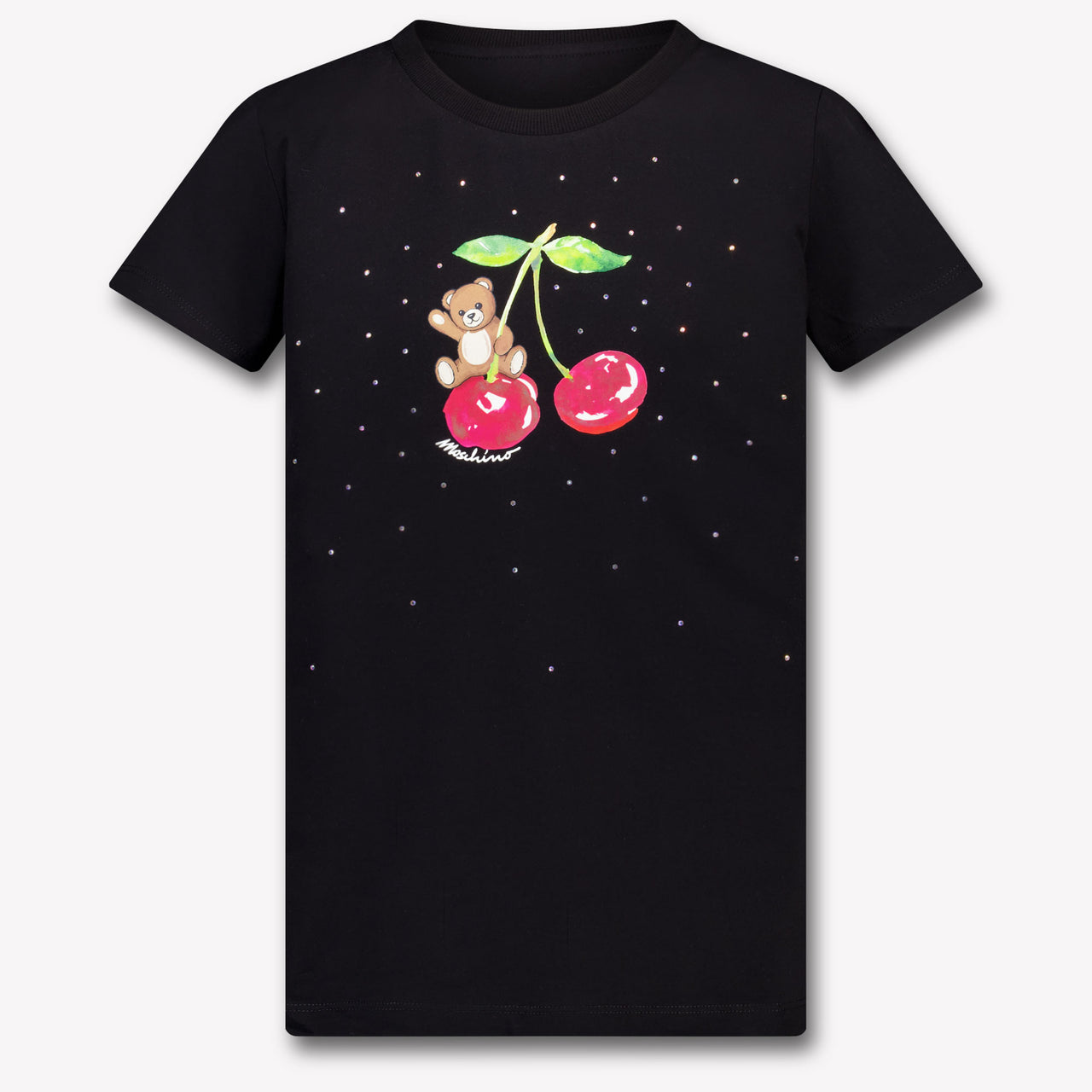 Moschino Kids Girls T-Shirt In Black