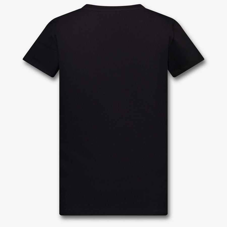 Moschino Kids Girls T-Shirt In Black