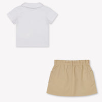 Moschino Baby Girls Sets in Beige