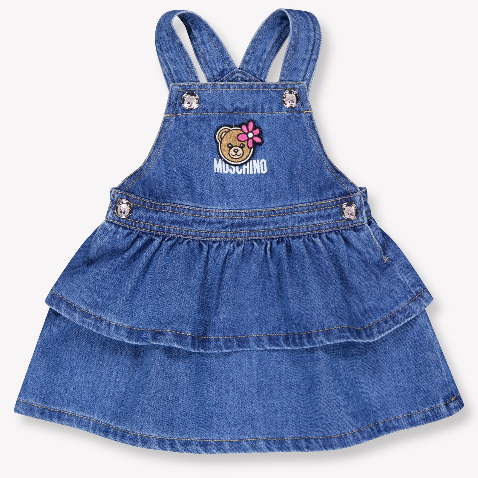 Moschino Kids Girls Set In Jeans