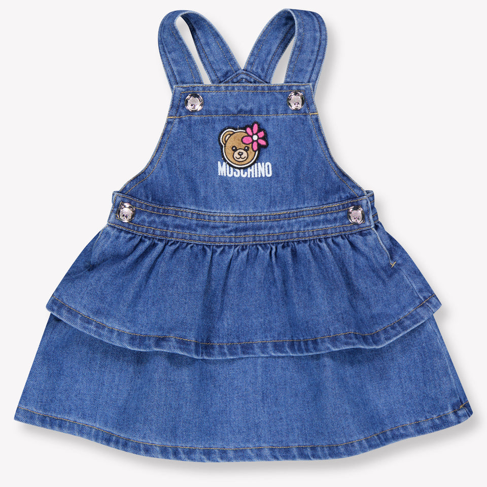 Moschino Kids Girls Set In Jeans