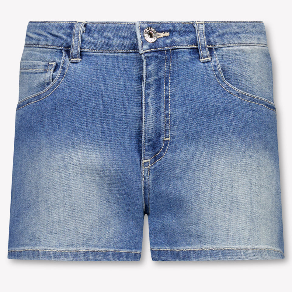 Moschino Kids Girls Shorts In Jeans
