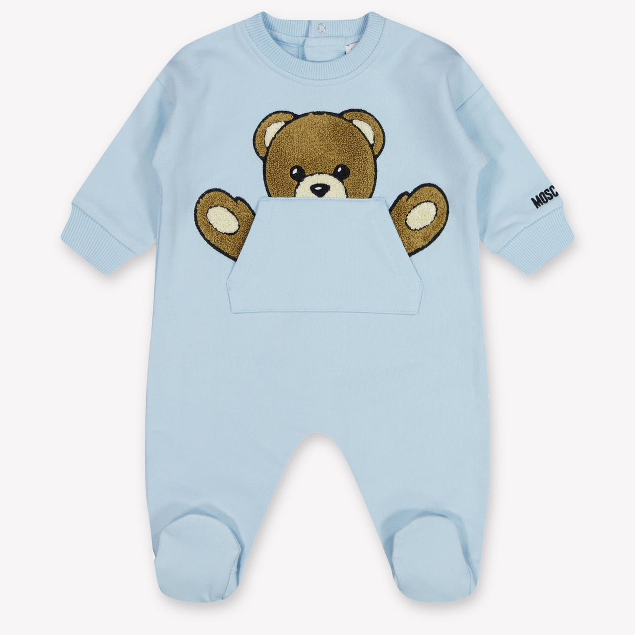 Moschino Baby Unisex Romper in Light Blue