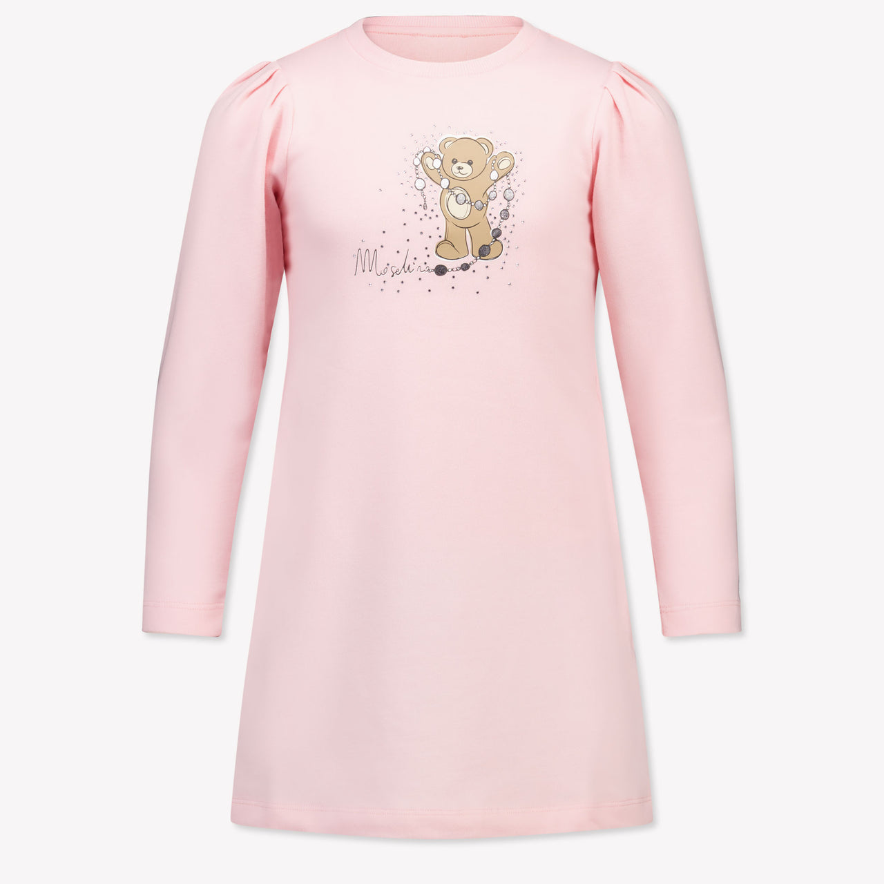 Moschino Girls Dress in Light Pink