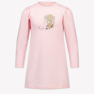 Moschino Girls Dress in Light Pink