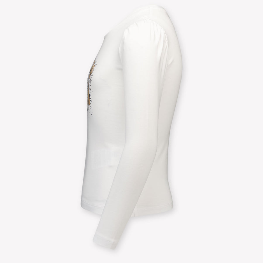 Moschino Girls T-Shirt in White