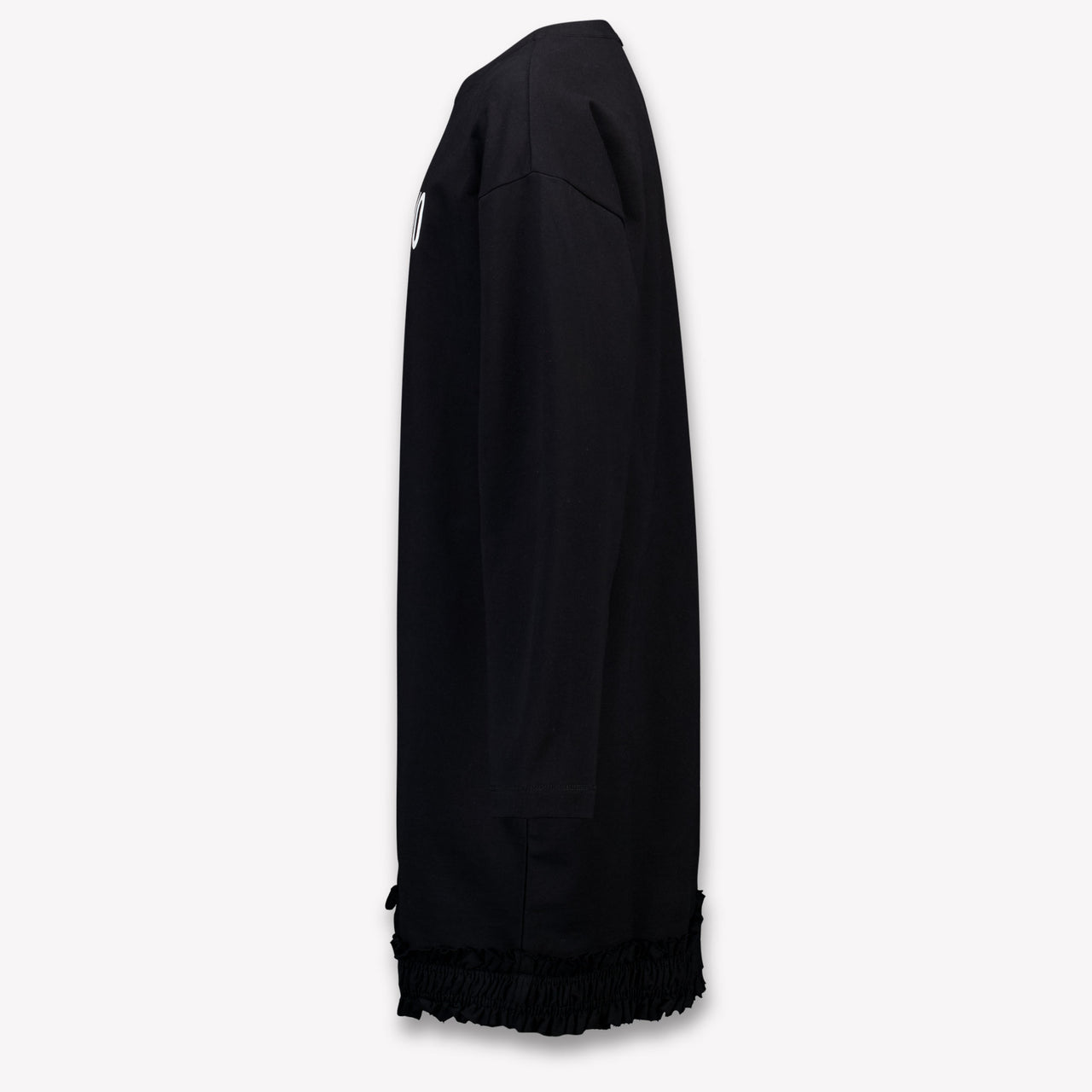 Moschino Kids Girls Dress In Black