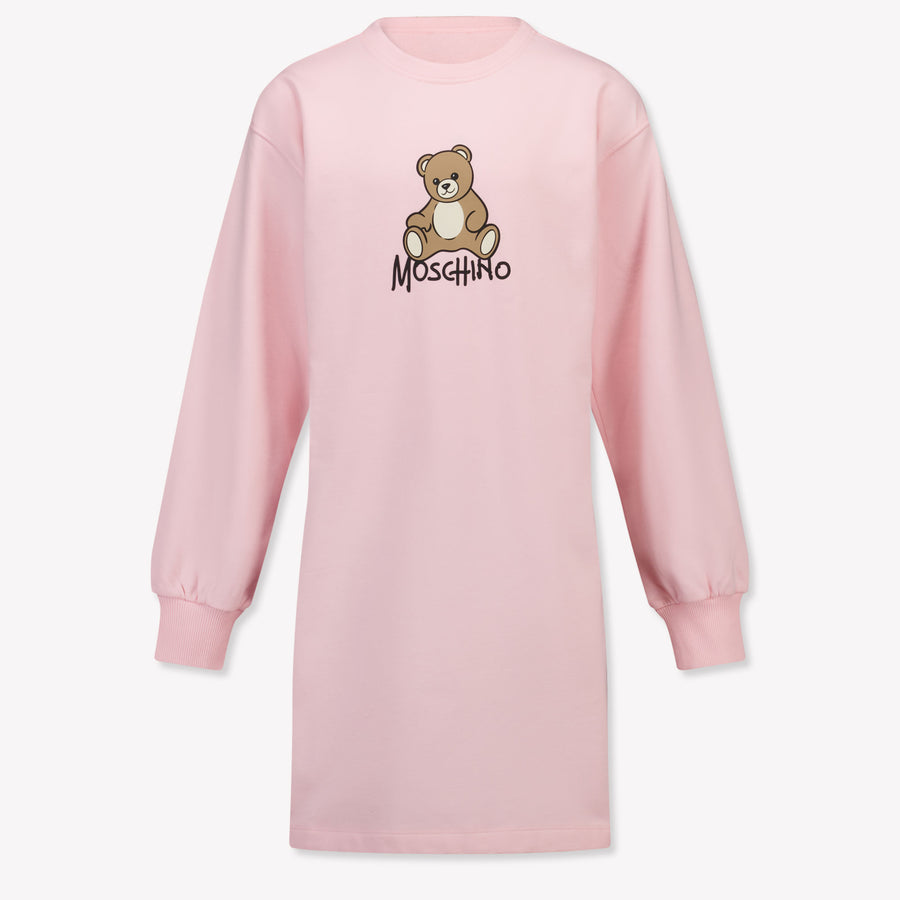 Moschino Girls Dress in Light Pink