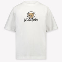 Moschino Kids Boys T-Shirt In White
