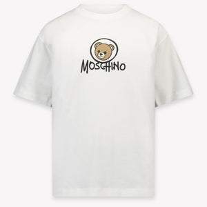 Moschino Kids Boys T-Shirt In White