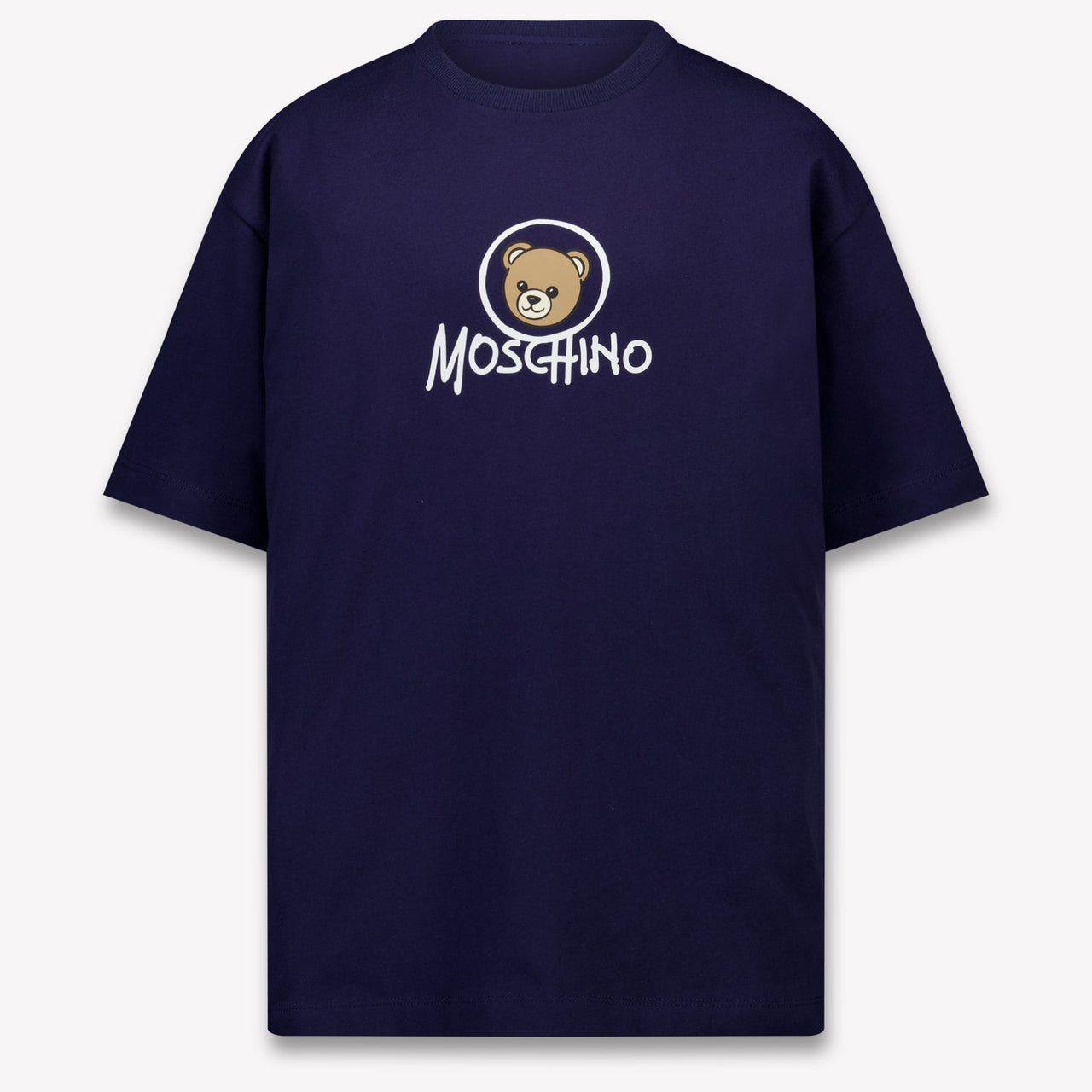 Moschino Kids Boys T-Shirt In Navy